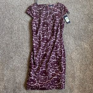 Maroon Tommy Hilfiger Dress